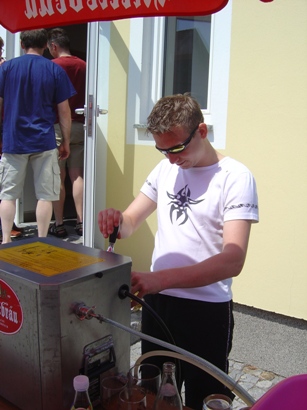 Der Herr �ber Bier und Zapfhahn