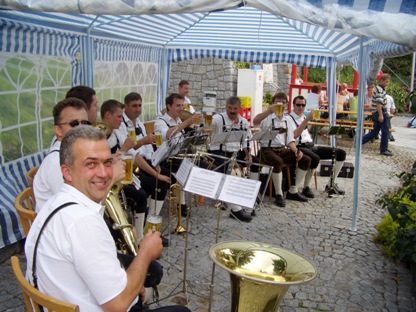 gute Laune beim P�ttinger Kirtag