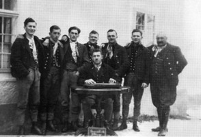 Der Pöttinger Gesangsverein im Jahre 1933 Der Pöttinger Gesangsverein im Jahre 1933