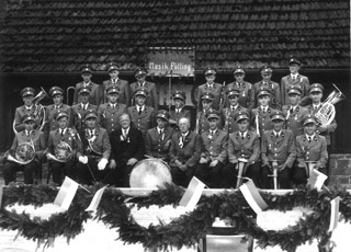 Der Musikverein im Jahre 1955 Der Musikverein im Jahre 1955